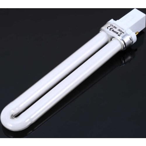 Led Lamp Replacement 9W Nail Light Bulbs UV Lamp Tube for Nail Art Dryer Lamp For Nails