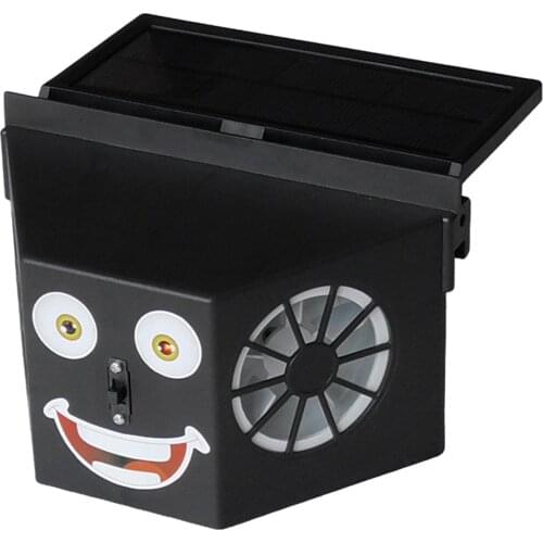 Solar Attic Fan Mini Ventilator for Dog House RV Car Caravan Garage Double Exhaust Car Cooler Car Exhaust Fan