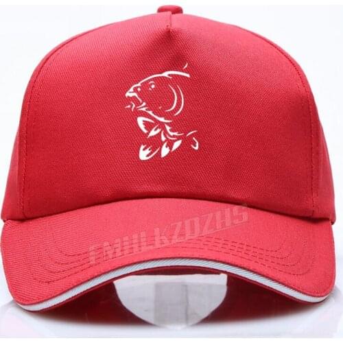 Funny Fishinger Carp Fish Fisherman Sporter baseball cap Men Summer Cotton Harajuku Black womens Hip Hop Caps