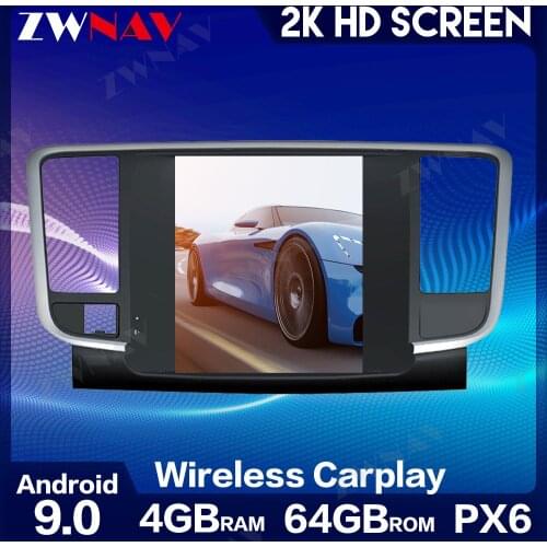 ZWNAV PX6 Android 9 Car radio for For Nissan Teana j32 2008-2013 Qashqai Navigation audio auto radio gps NO 2 DIN dvd player