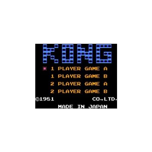 Don Kong Region Free 60 Pin 8Bit Game Card For Subor Game Players