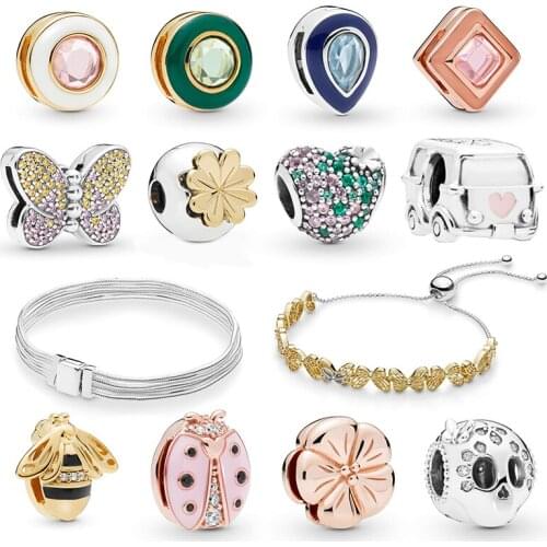 Spring New Fashion High Quality Ladybug Beads Suitable For Original Style Bracelets And Necklaces Diy925 Sterling Silver Jewelry