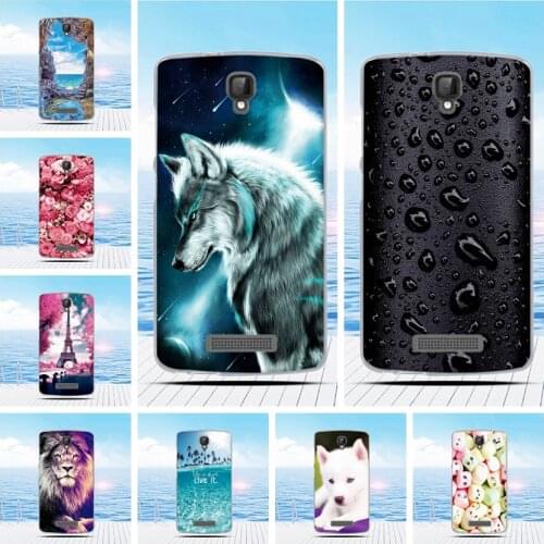 For ZTE Blade L5 Plus Case Cartoon Printing Pattern Back Cover Soft Silicone Coque Fundas for ZTE Blade L5 Plus Cover Phone Case