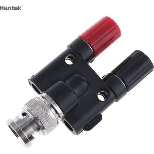 HT311 4mm BNC Socket Adapter with Insulation and Portable for Automotive Diagnostic Oscilloscope