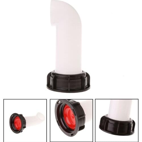 IBC Tote Tank Drain Cover Extension Spout Hose Nozzle Tap Cap Valve Female Thread