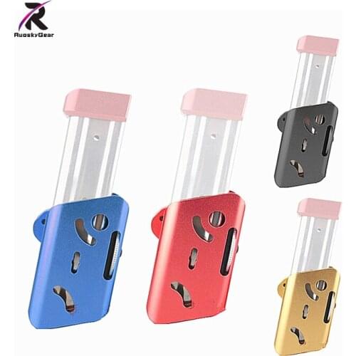 IPSC CNC-B models Holster / GOLD Airsoft Aluminium 360 Degrees Rotate Magazine Pouch For Glock BD6280 Black Red Blue Gold