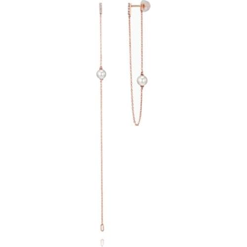 Korean Drama Crash Landing on You Son Ye Jin Star Exquisite and fashionable long Tassel Earrings with various wearing methods