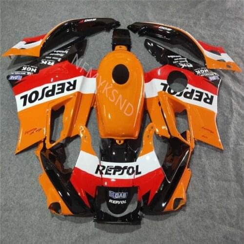 ABS Plastic Bodywork fit for CBR600 F2 1991-1994 CBR600F2 1991 1992 1993 1994 orange black red white motorcycle fairing