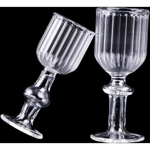 1Pc Dollhouse Miniature Accessories Transparent Cup Simulation Furniture Model Toys For Doll House Furniture Decor
