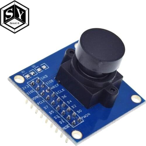 1PCS Great IT OV7670 camera module Supports VGA CIF auto exposure control display active size 640X480 for Arduino