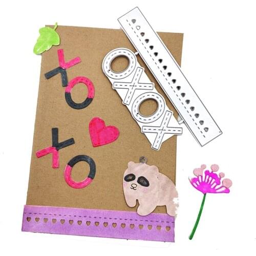 Julyarts Greeting Card Cover Background Cutting Dies Moldes for Album Paper DIY Gift Card Decoration Embossing Dies New