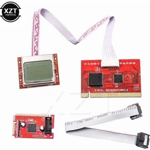 Original Computer Tablet PCI Motherboard Analyzer Diagnostic Tester Post Test Card Dual Screen PTi8 LEDfor PC Laptop Desktop