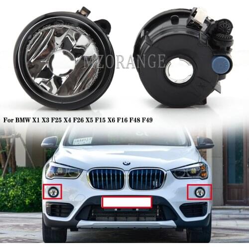 Front fog lights headlight For BMW X3 F25 X4 F26 X5 F15 X6 F16 2010-20 Not Including Bulb 63177238787 6317723 Fog Light Lamp