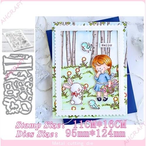 Picked for You Stamp and Metal Cutting Dies DIY Scrapbooking for Photo Album Decorative Embossing Silicone Clear Stamps 2020