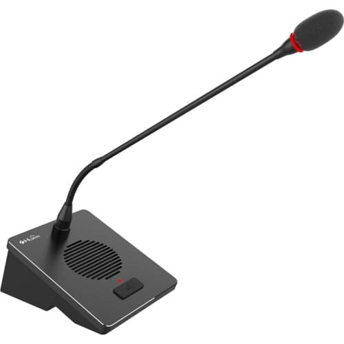 Wired Conference Microphone Multi-Unit Digital Professional Conference Room Gooseneck Desktop Microphone Aluminum alloy panel