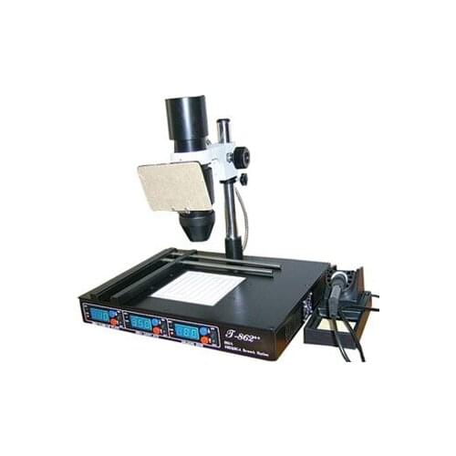 PUHUI T862+ infrared soldering station bga machine update from T862 IR DA WELDER CE certs