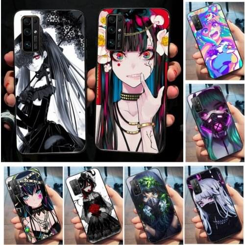 Riccu anime art Silicone Phone Case For Huawei Honor 10 20 lite view20 7C 5.7inch 8 5 7A 5.45inch 10 20i PLAY V30 PRO 8C
