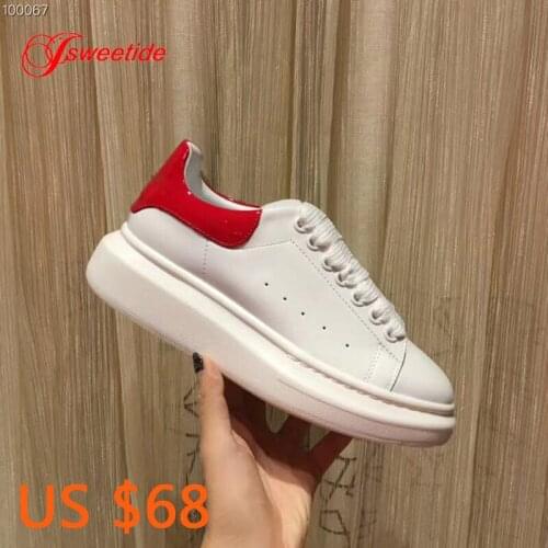 Flat Platform Shoes Woman Fashion Wedge Shoes Genuine Leather High Quality Patent Leather Tail Casual Women Spring Autumn shoes