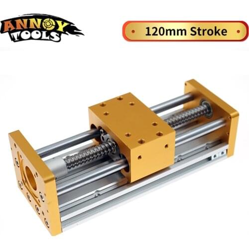 Zaxis Sliding table Aluminum Sliding 120mm Stoke Engraving Machine Accessories Nema 23/57 Stepper Motor Spindle Diameter 52mm