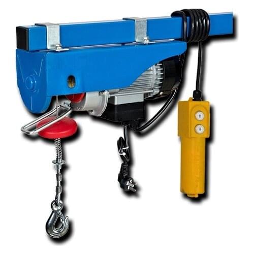 100-300KG 12--30M 220V 50Hz 1-phase strong quality mini electric steel wire rope hoist, lifting PA mini block, crane equipment