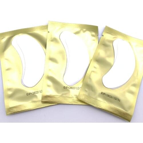 20/50/100 Pairs Eyelash Extension Patch Grafting Eyelash Pad Under Eye Pads Hydrol Gel Eye Paper Patches