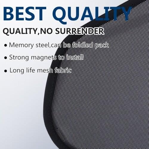 4PCS/Set Magnetic Car Side Window SunShades Mesh Shade Blind For Nissan Livina 2010 2011 2012 2013 2014 2015 2016 2017 2018 2019