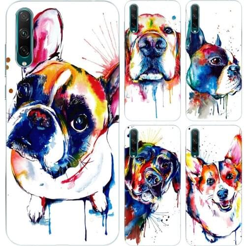 Hot French Bulldog Dog Pug Soft Case for Huawei NOVA 3 3i 5T 7 SE 8 Pro Honor 9A 9C 9S 30i 30S 30 Pro Plus 10X Lite Ru Cover