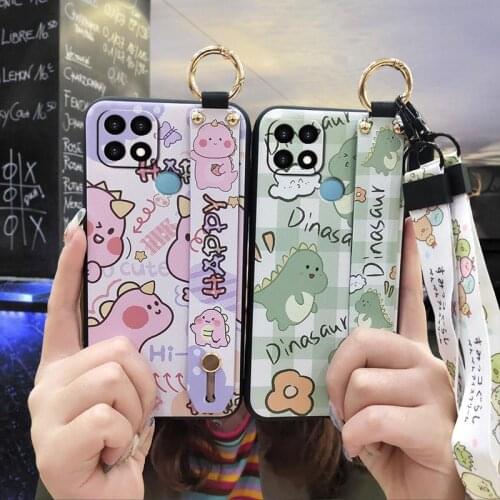 Silicone Fashion Design Phone Case For OPPO A15 4G/A15S/A35 2021 Soft Anti-dust Phone holder For Man Cartoon