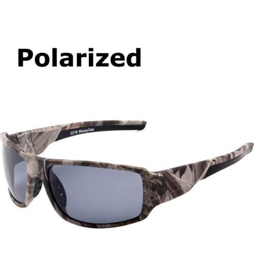 Classic Mens Fashion Polarized Sunglasses Cool Camouflage Frame TR90 Frame UV400 Glasses High Quality Military Goggles