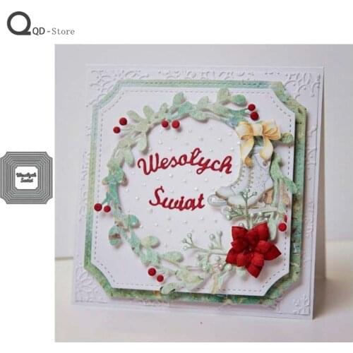 Classic Border Metal Cutting Dies for Scrapbooking Mold Cut Stencil Handmade Tools DIY Card Make Mould Model Craft Decoration