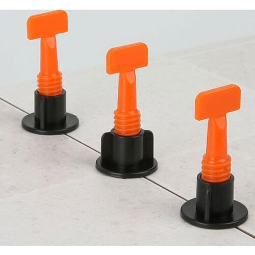 50pcs/set Level Wedges Tile Spacers For Flooring Wall Tile Spacer Carrelage Tile Leveling System Leveler Locator Spacers Plier