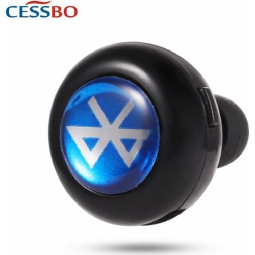 Mini Bluetooth Earphone with Microphone Stereo Noise Cancelling Wired+wireless Headphones for Mobile Phone PC Universal Earpiece