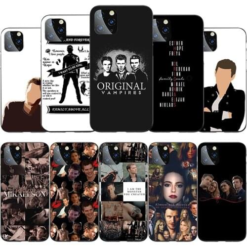 Mikaelson Family Rubber Phone Case For iPhone 12 11 Pro Max Mini XS X XR 7 8 Plus SE 2020 Soft Cover Case