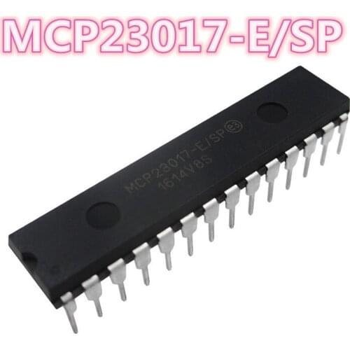 New original good quality MCP23017-E/SP 23017-E/SP MCP23017-E MCP23017 23017 Microchip controller in-line DIP-28 extender