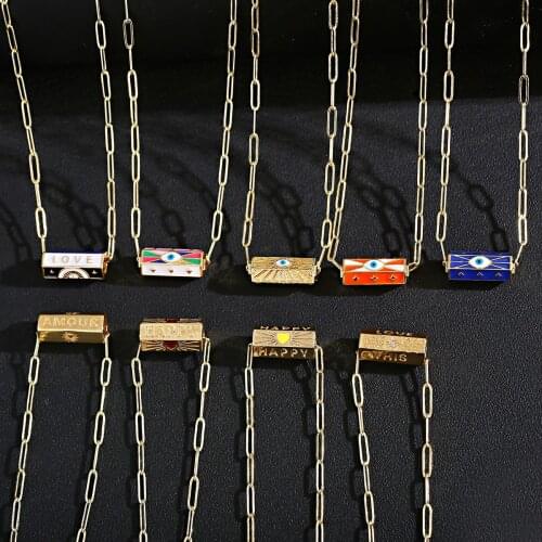 1PC Pendant Necklaces Vintage for Men Star Necklace Jewelry for Women Special Hexagon Collier Fashion Metal Collar for Couples