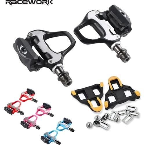 SPD-SL Road bike Bicycle Pedals PD-R8000 Self-Locking Pedals With Cleats For Shiman system