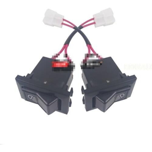 For PC ZX SK Sany Volvo CATERPILLAR Excavator General headlight switch large lamp switch button Excavator Accessories
