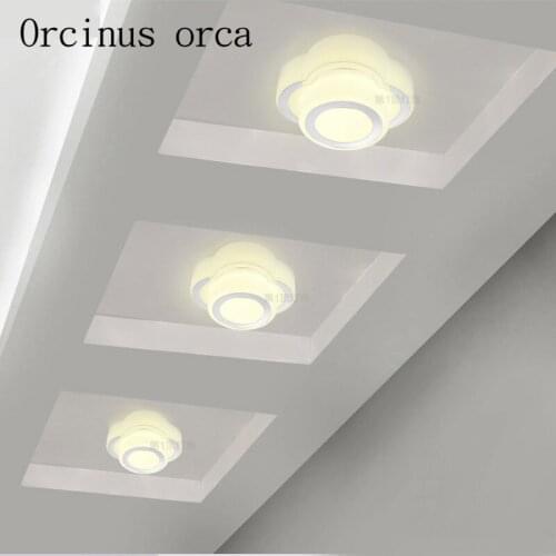 LED creative flower lights corridor lights balcony study childrens room bathroom staircase lights