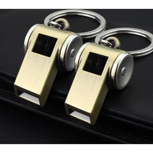 Whistle Keychain Pendant Outdoor Lifesaving Tool Key Games Gifts Referee Practical Gifts