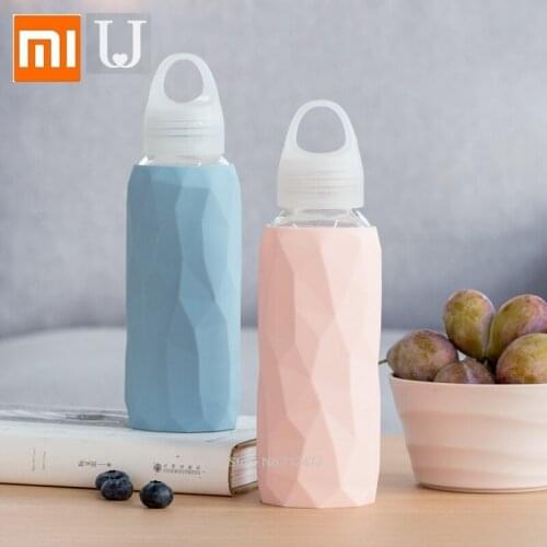 Youpin JordanJudy Glass tea water cup men and women Couples Cup Portable tea cup Office Student drinking cup