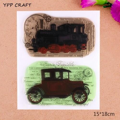YPP CRAFT Car Transparent Clear Silicone Stamp/Seal for DIY scrapbooking/photo album Decorative clear stamp 958