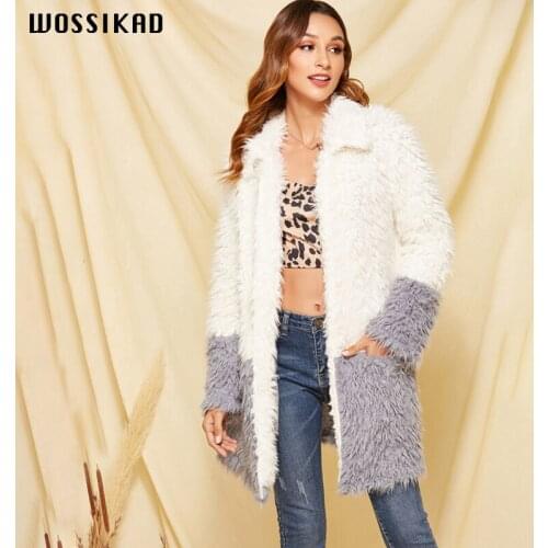 2019 Fall Dresses Women Coat Street Thicken Keep Warm Women Clothes Elegant Cardigan Lint Loose Cloak Ropa Mujer modis femme