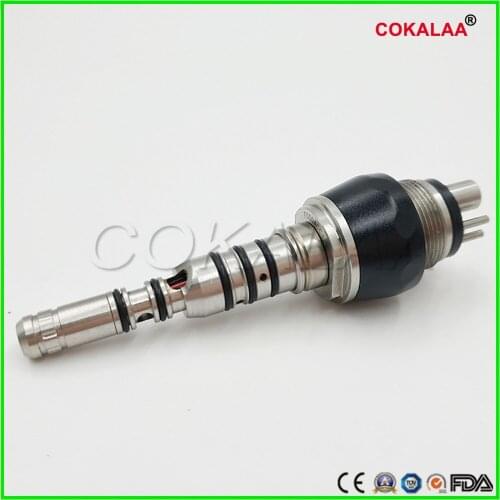 1 pcs Old kind of Kavo Multiflex Led Coupler 6 holes Quick Coupling Coupler Adaptor Fit Kavo Dental Handpieces