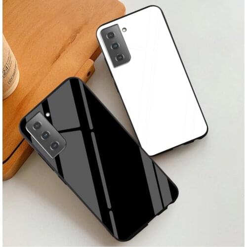 Tempered Glass Case for Samsung S21 Ultra Plus A02S M02S Cover for Samsung Galaxy A02S A51 A71 5G S30 S21 Plus Ultra Hard Case