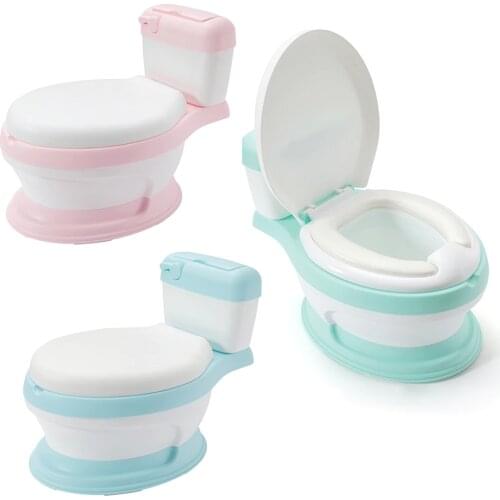 Kids Training Seat Portable Girl Pee Potty Chair Child Urinal Baby Potty Training for free potty brush+cleaning bag