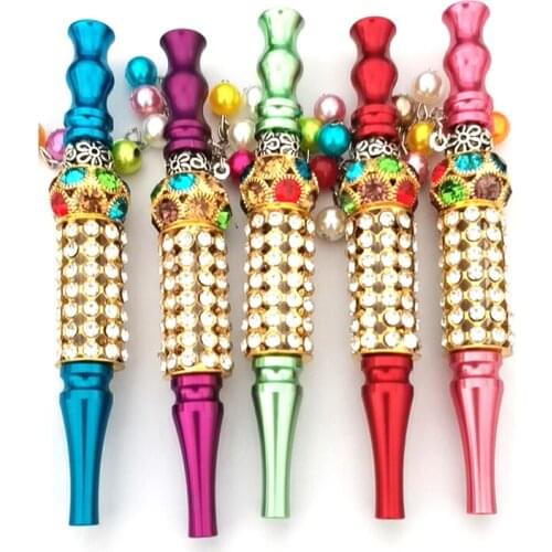 Ship faster new design Blunt Holder Diamond Bling Tobacco cigarette ring cigarette holder