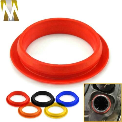 Motorcycle Leakproof Oil Cap Soft Rubber Dust Seal Ring for Piaggio Vespa GTS 300 Fuel Tank Cup O-ring Protection Oil Seal Cover