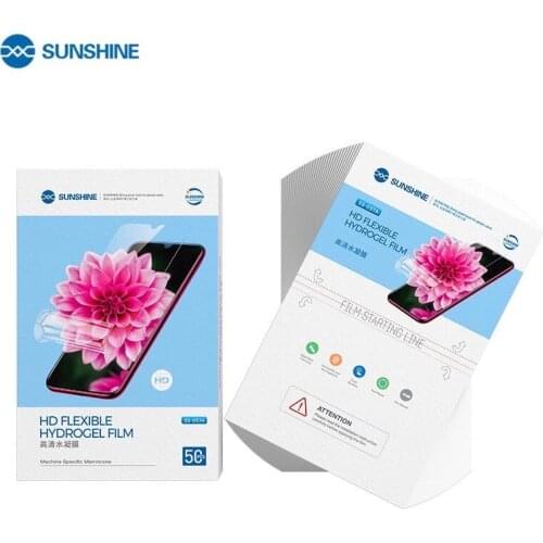 SUNSHINE SS-057 Flexible Hydraulic SS-057A E B R S Phone Screen Protector Film TPU Soft For SS-890C Machine Plotter Cut QR Code