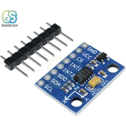 GY-291 ADXL345 Digital Triaxial Acceleration of Gravity Inclination Module IIC / SPI Transmission For Arduino