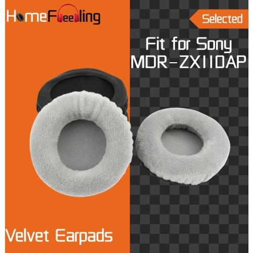 Homefeeling Earpads for Sony MDR ZX110AP Headphones Earpad Cushions Covers Velvet Ear Pad Replacement